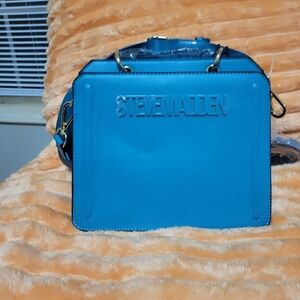 Steve Madden Bevelyn Convertible Crossbody Bag Blue